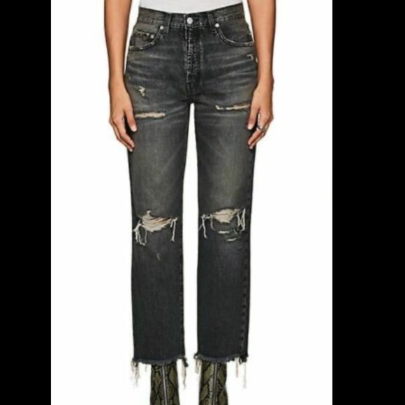 Adaptation size 26 Gray  Straightleg Denim Pants - Picture 3 of 7